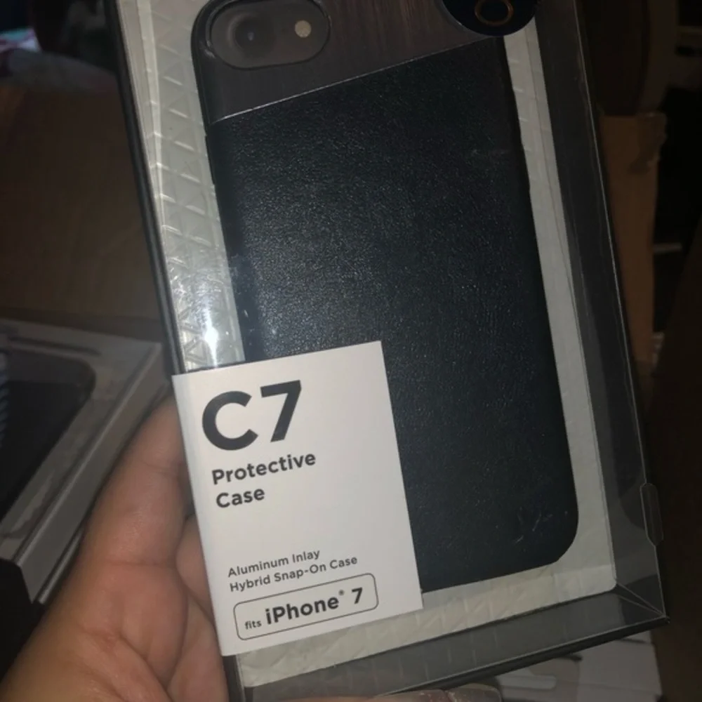 mvmt c7 navy aluminum phone case